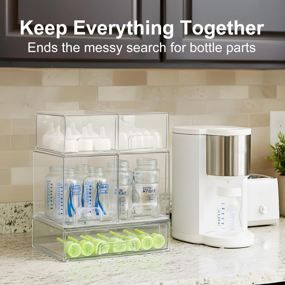 Acrylic Stackable Bottle Storage Organizer T298