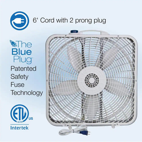 20" 3-Speed Box Fan C636929