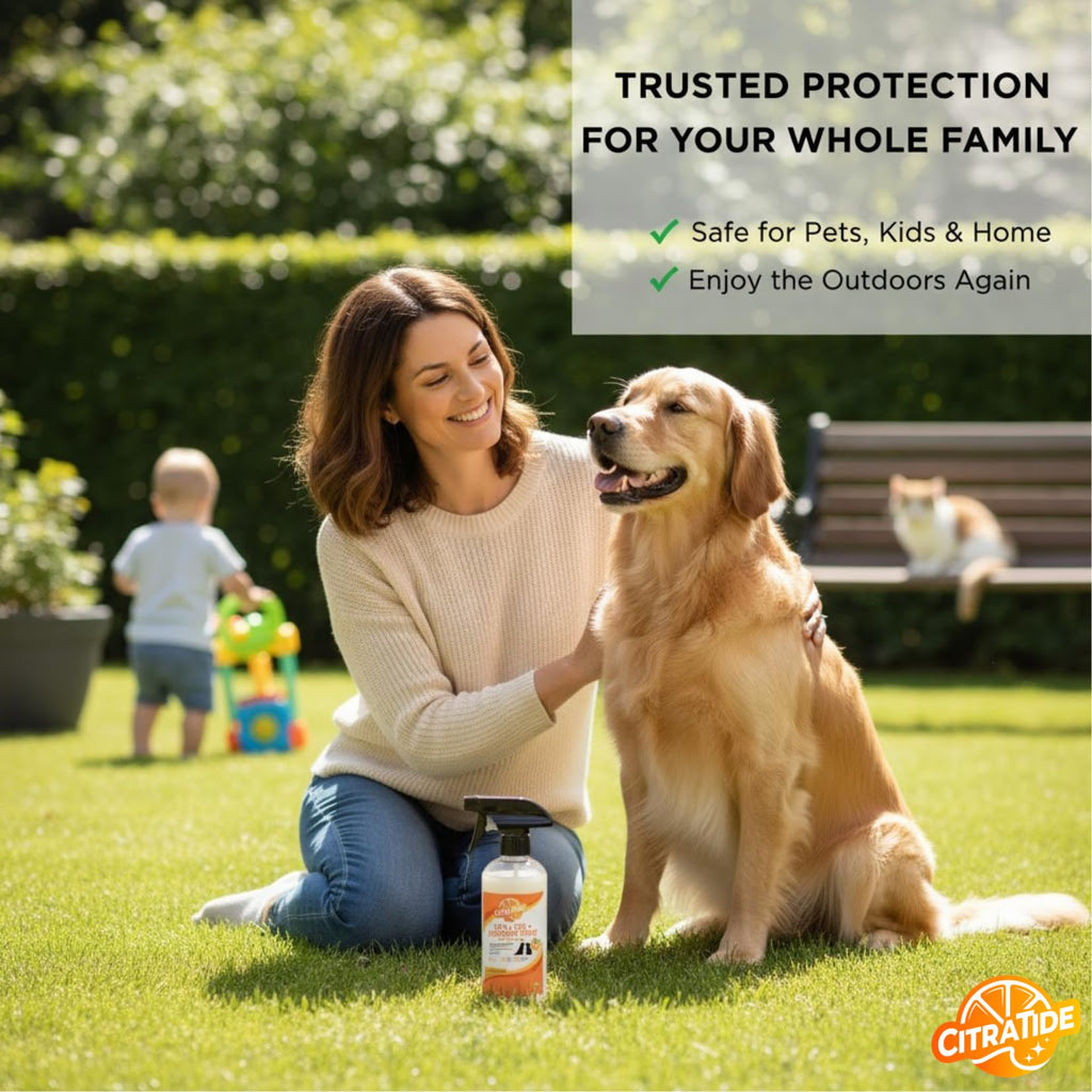 Plant-Based Cedarwood & Citrus Flea Tick & Mosquito Spray for Dogs 16 fl oz C15742