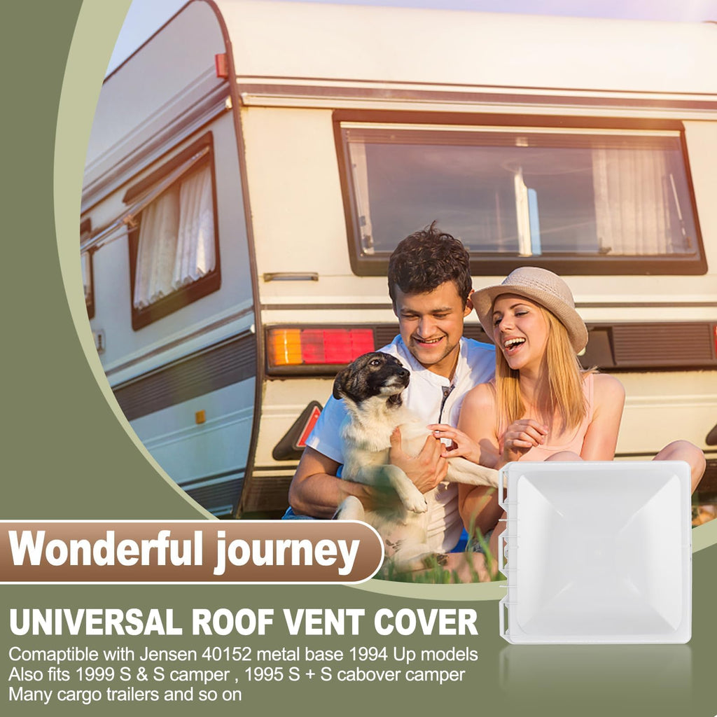 13" x 13" RV Vent Cover/Lid Metal Base T2677