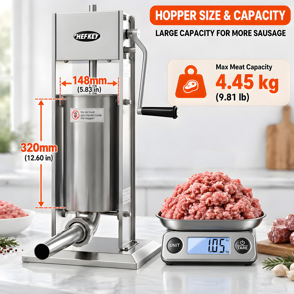11LBS/5L Vertical Sausage Stuffer N143152