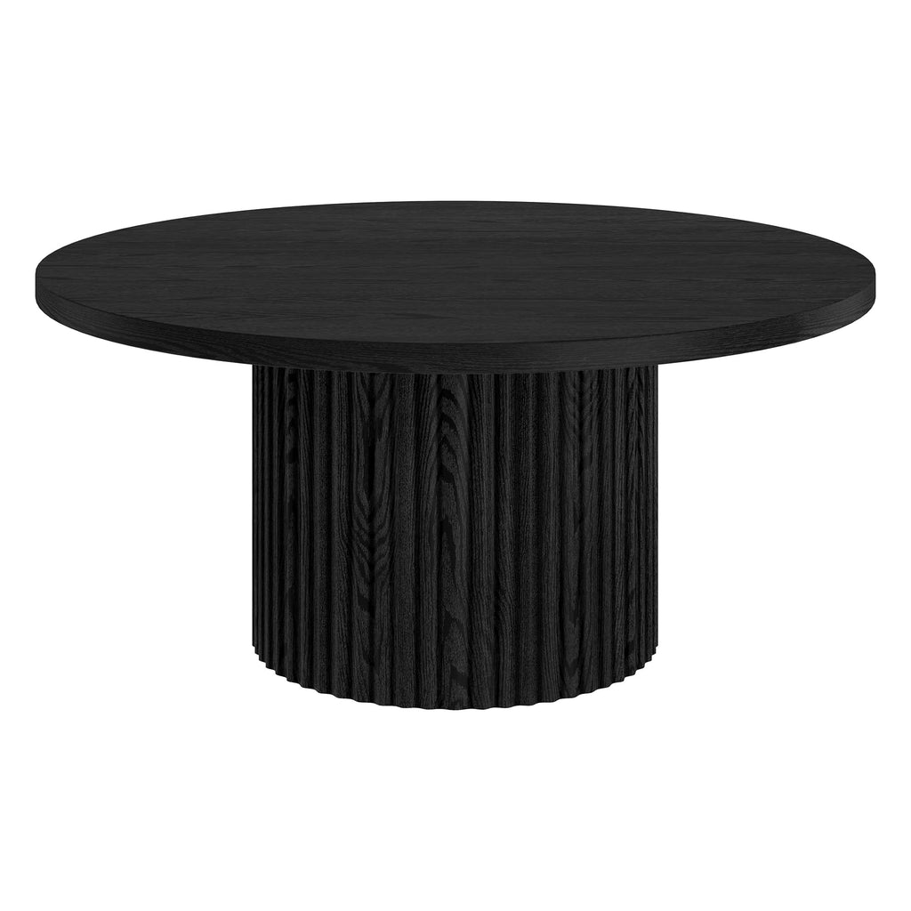 32" Modern Fluted Coffee Table V3464