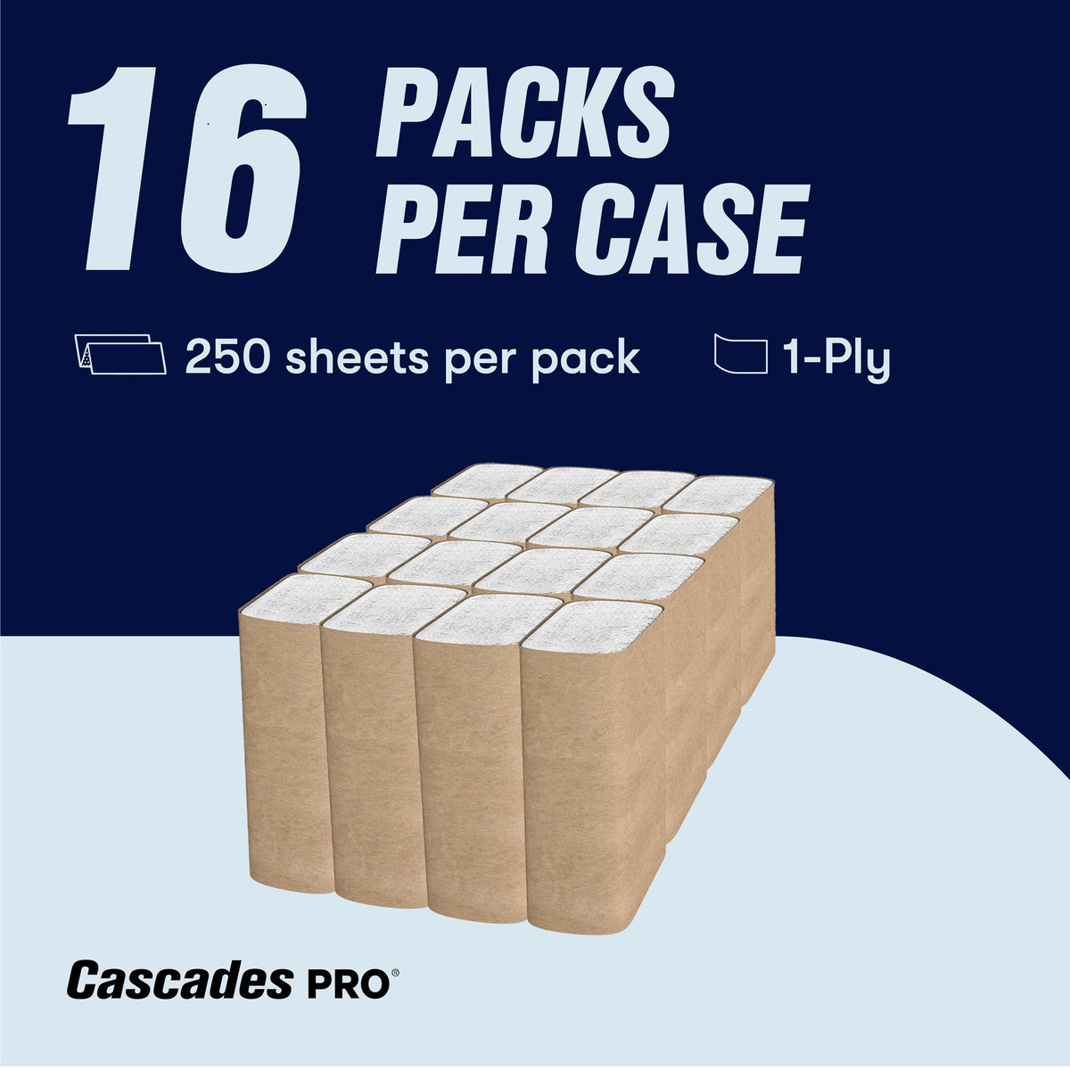 Multifold Paper Towels 250 Sheets White L40034