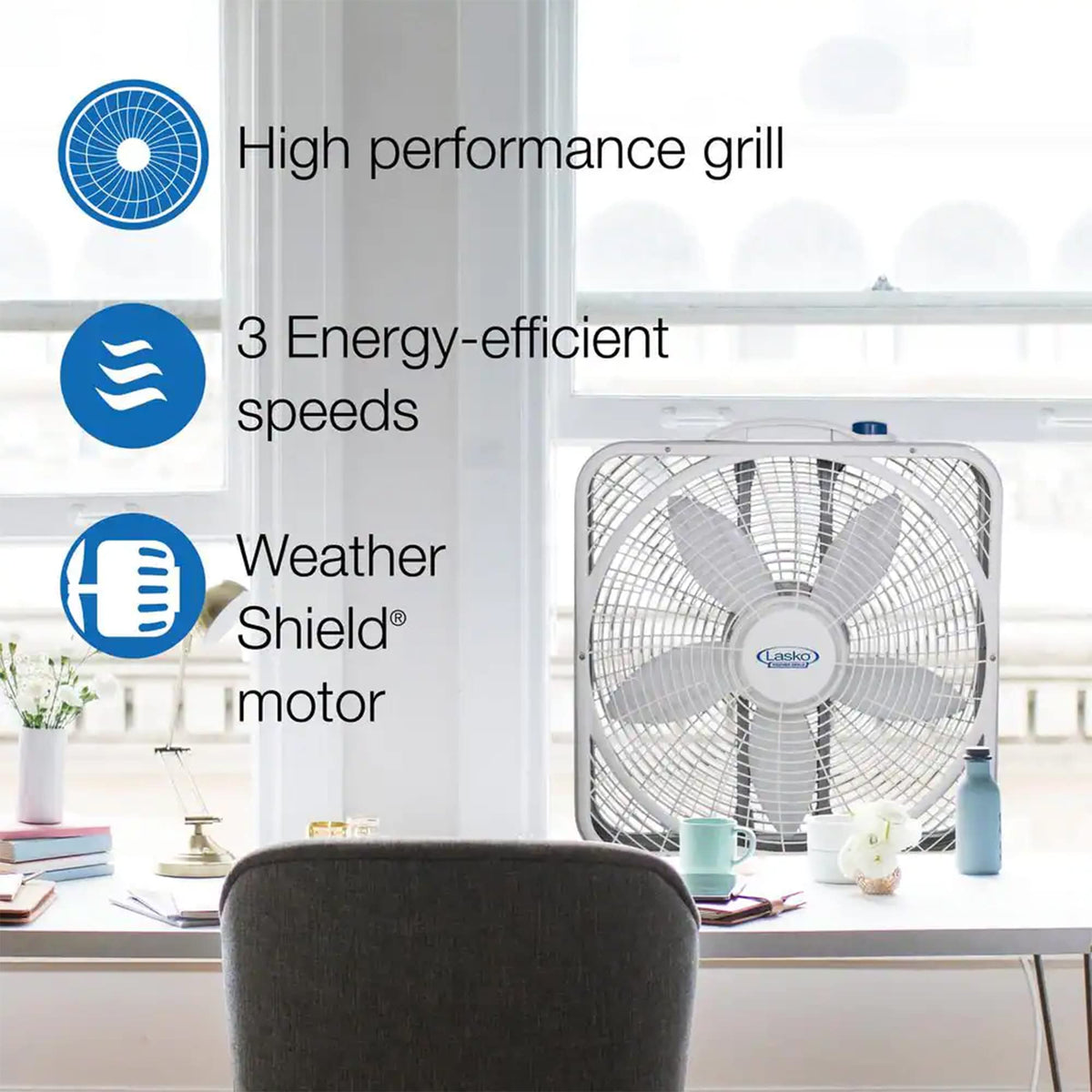 20" 3-Speed Box Fan C636929