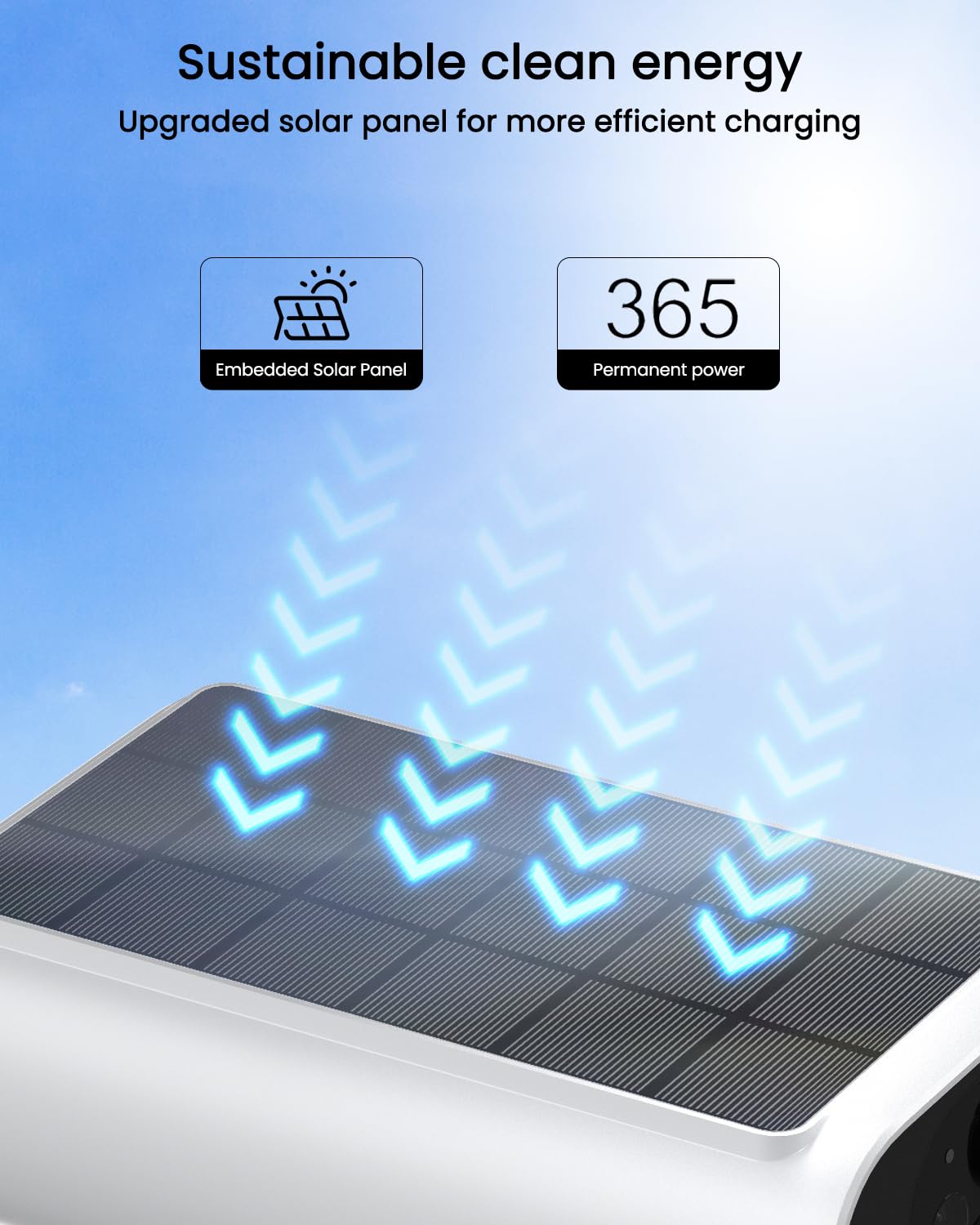 Solar Security Cameras Wireless Outdoor 4MP 2.5K HD K5696