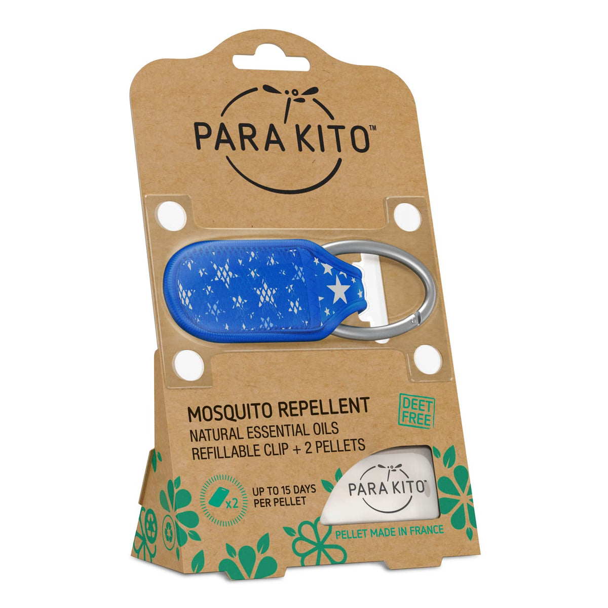 Mosquito Repellent Refillable Clip + 2 Pellets Z529