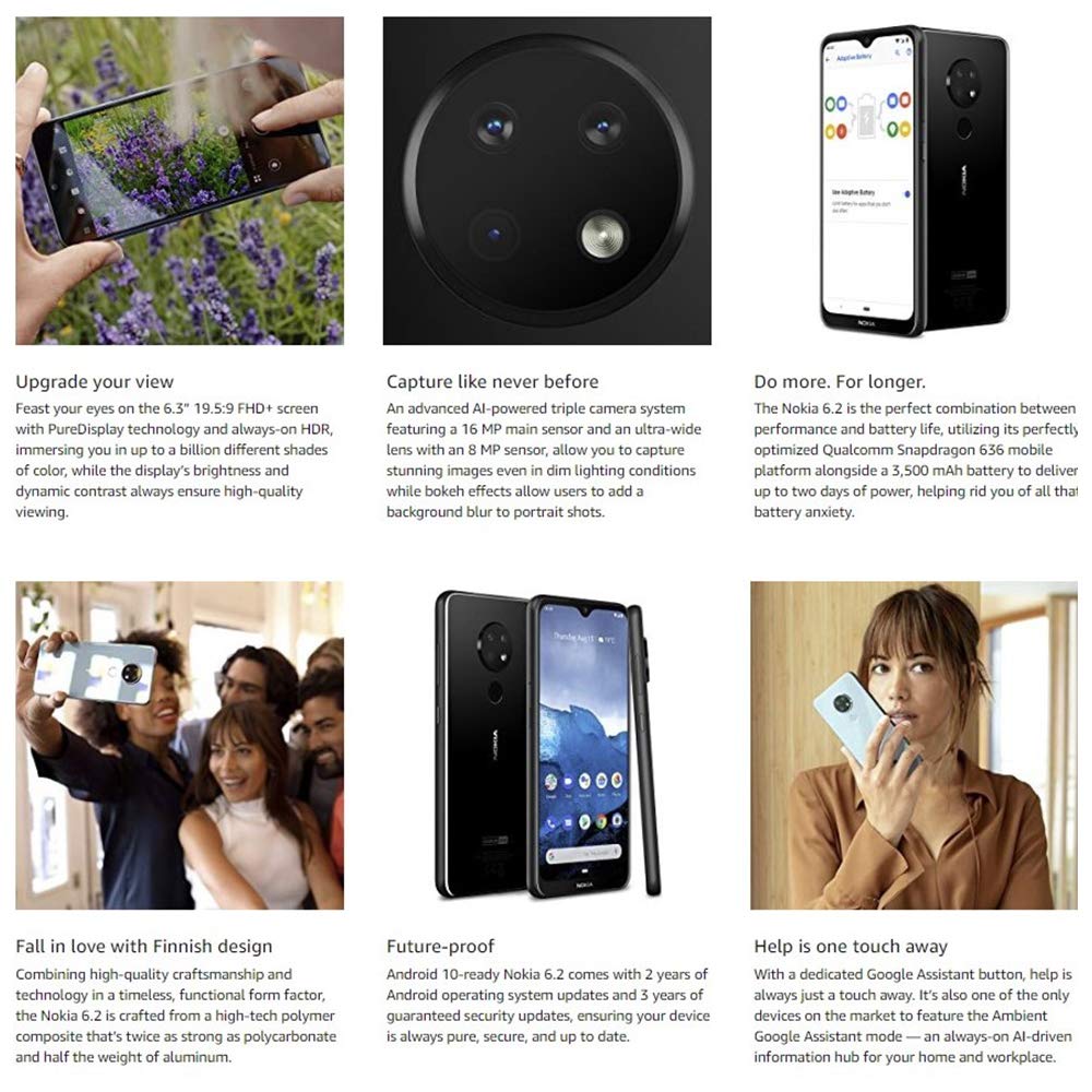 64 GB Triple Camera Unlocked Smartphone H701761