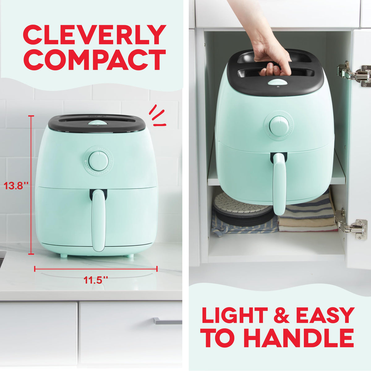 Aqua 6 Quarts Nonstick Air Fryer P246026