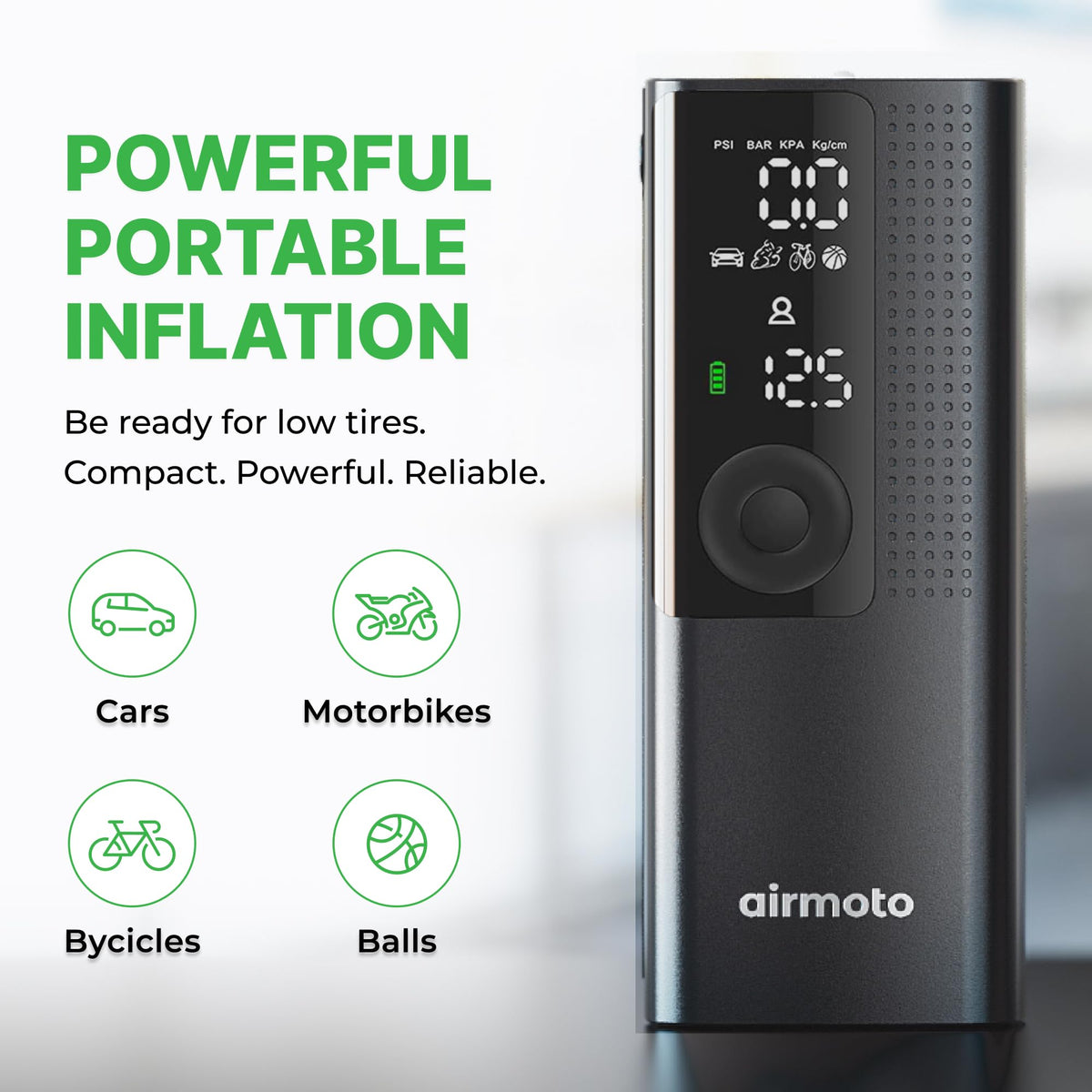 Portable Air Compressor Tire Inflator T49091