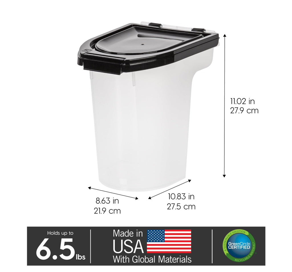 Black Dog Food Storage Container R86590