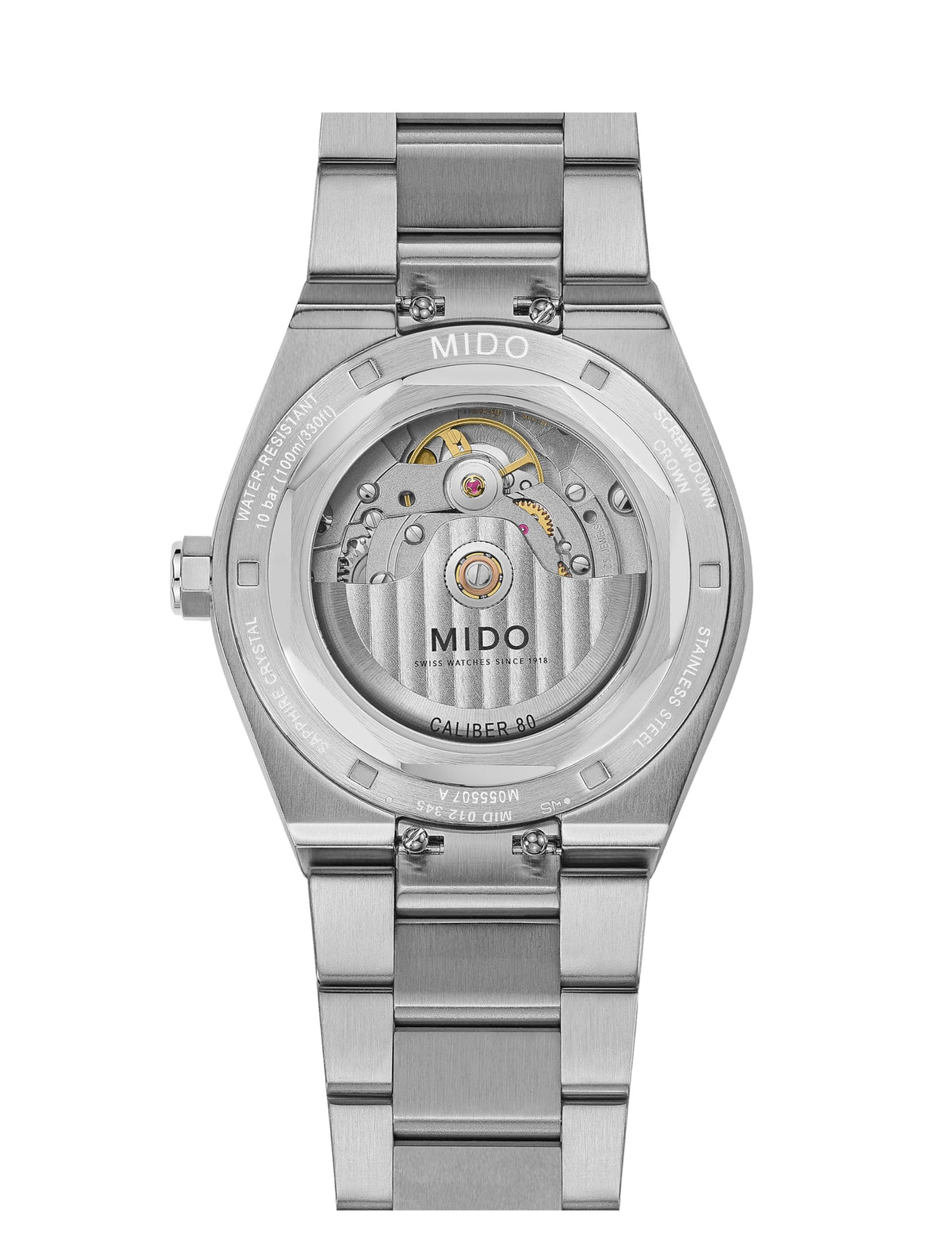 Swiss Automatic Watch for Men 40mm Stainless Steel Case R230978