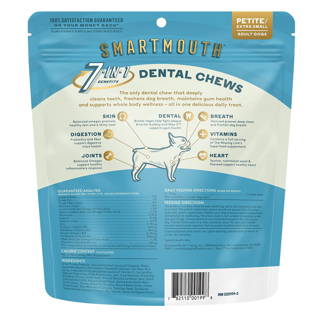 Vet Developed Dental Chew Treats 28 Ct E810