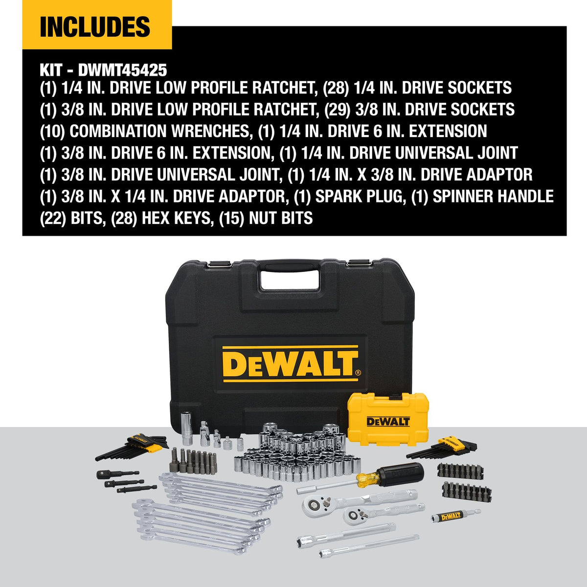 142 Piece Mechanics Tool Set H84188