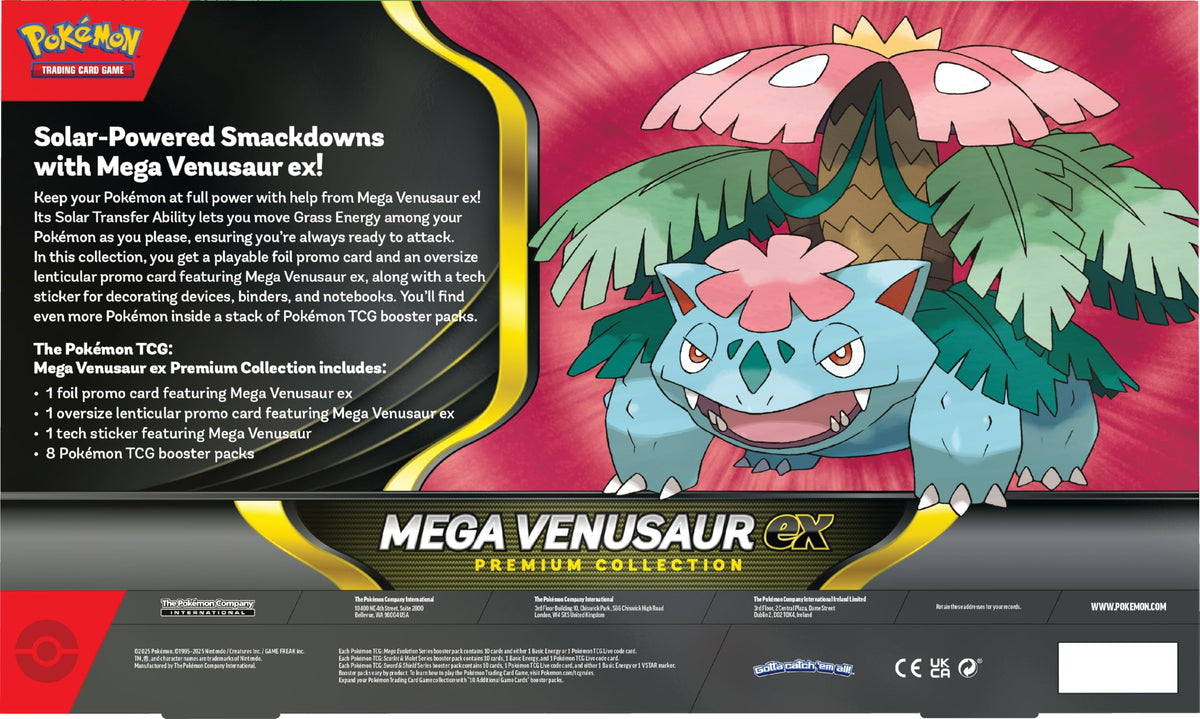 Pokémon TCG Mega Venusaur ex Premium Collection Box P7310