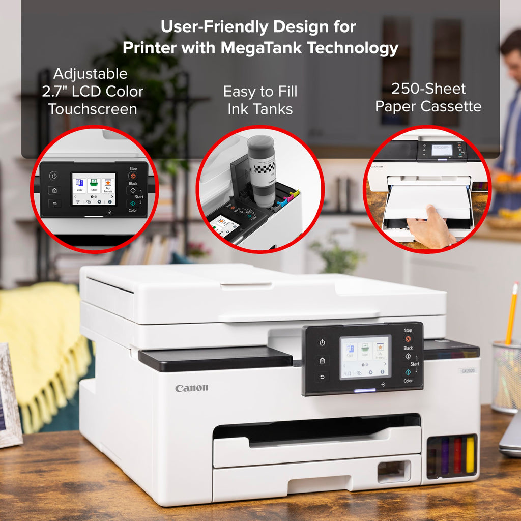 Wireless Color All-in-One Printer with Duplex Printing M3552