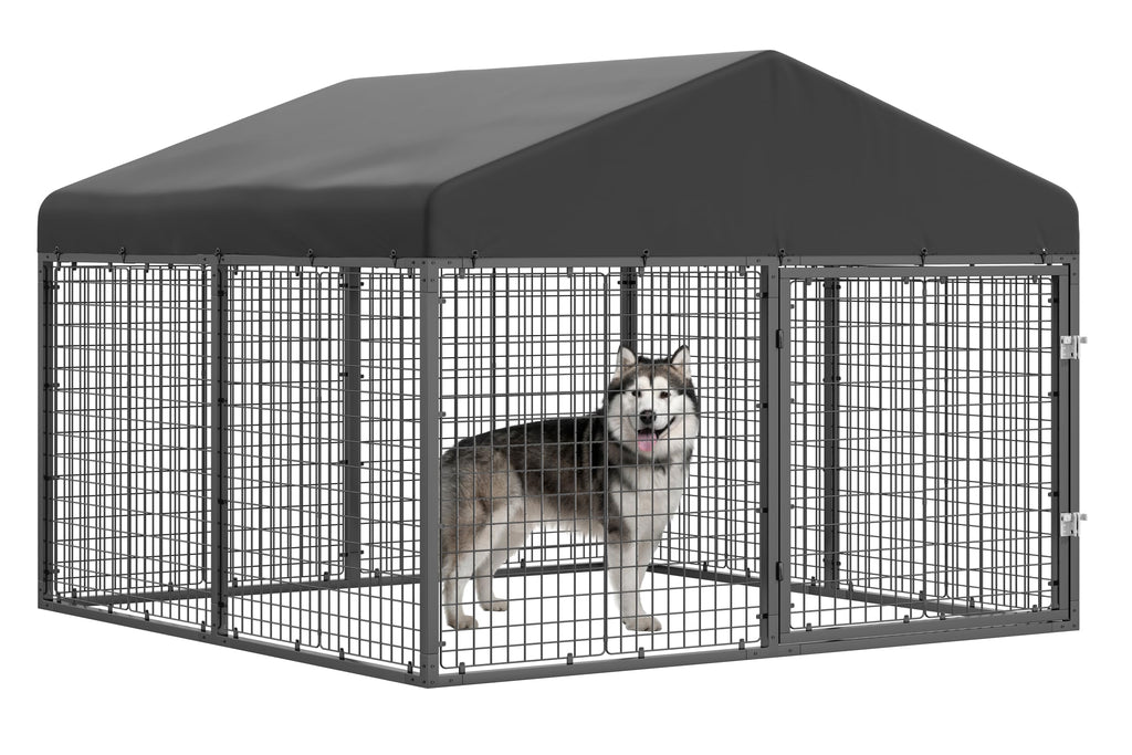 79” x 79” Large Outdoor Dog Enclosure Z9044