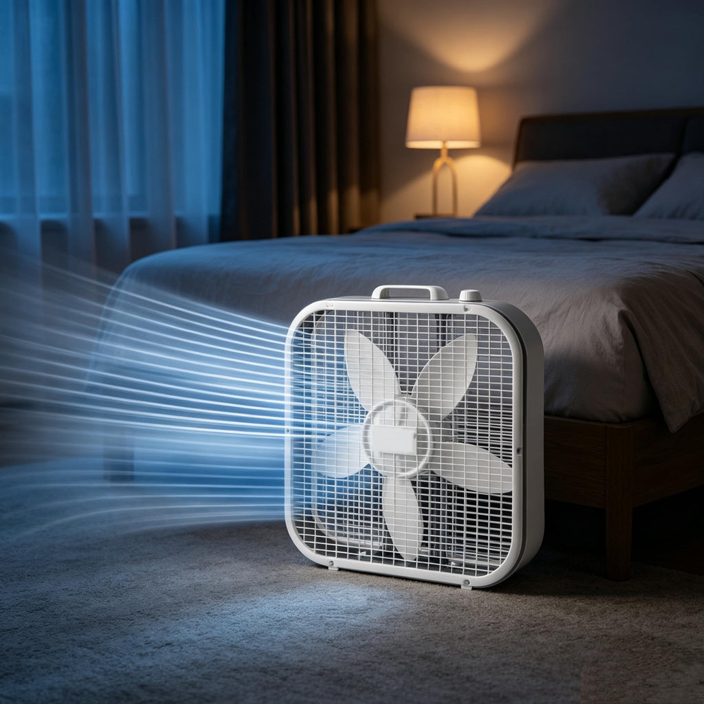 3-Speed Weather-Resistant Box Fan X676