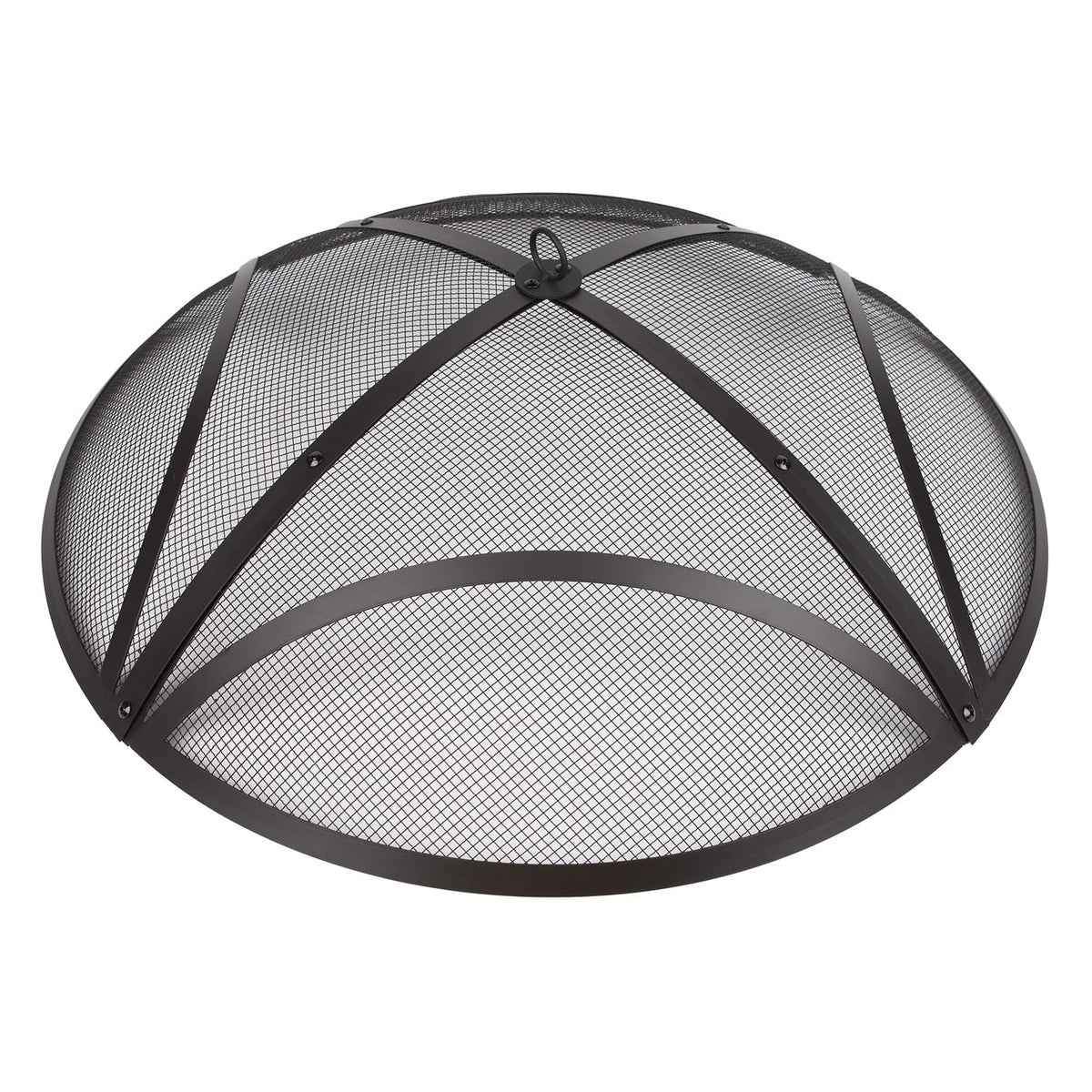 32In Reinforced Steel Round Fire Pit Screen Cover O7062