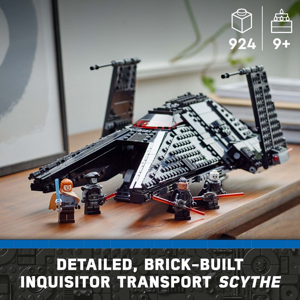 Buildable Toy Starship with Blue and Double-Bladed Red Lightsabers Y195