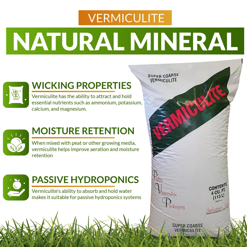 Super Coarse Vermiculite Soil Conditioner 4 Cubic Foot V749268