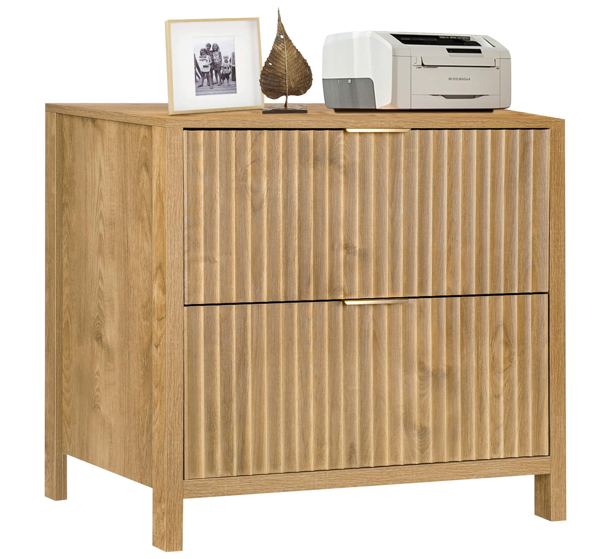 File Cabinet with 2 Drawers and Hanging Bar E85124