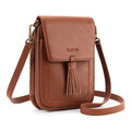 Genuine Leather Small Crossbody Bag W759