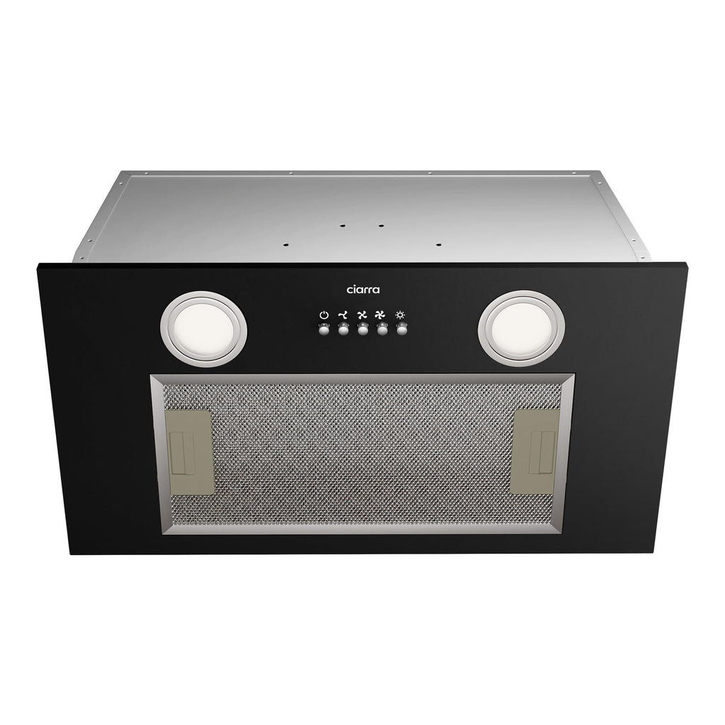 20 inch 650 CFM Black Insert Range Hood D59733