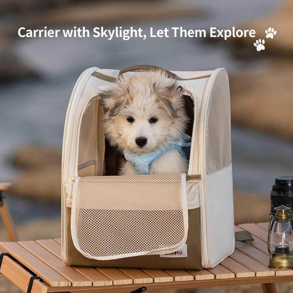Beige Cat Carrier Backpack F93267