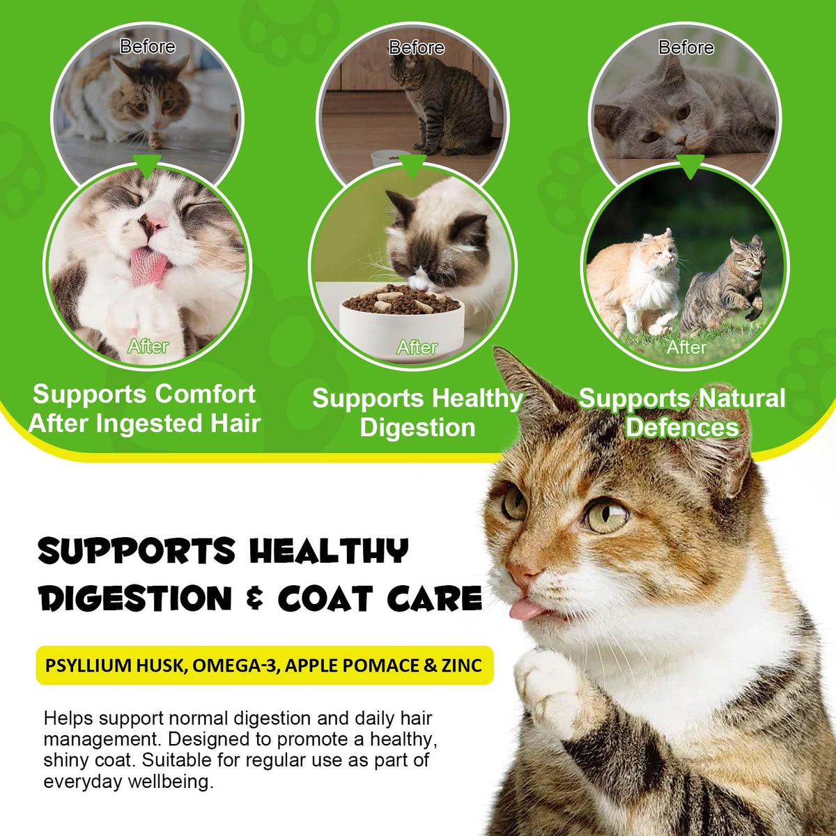 Chicken Flavor Hairball Support Chews H91992