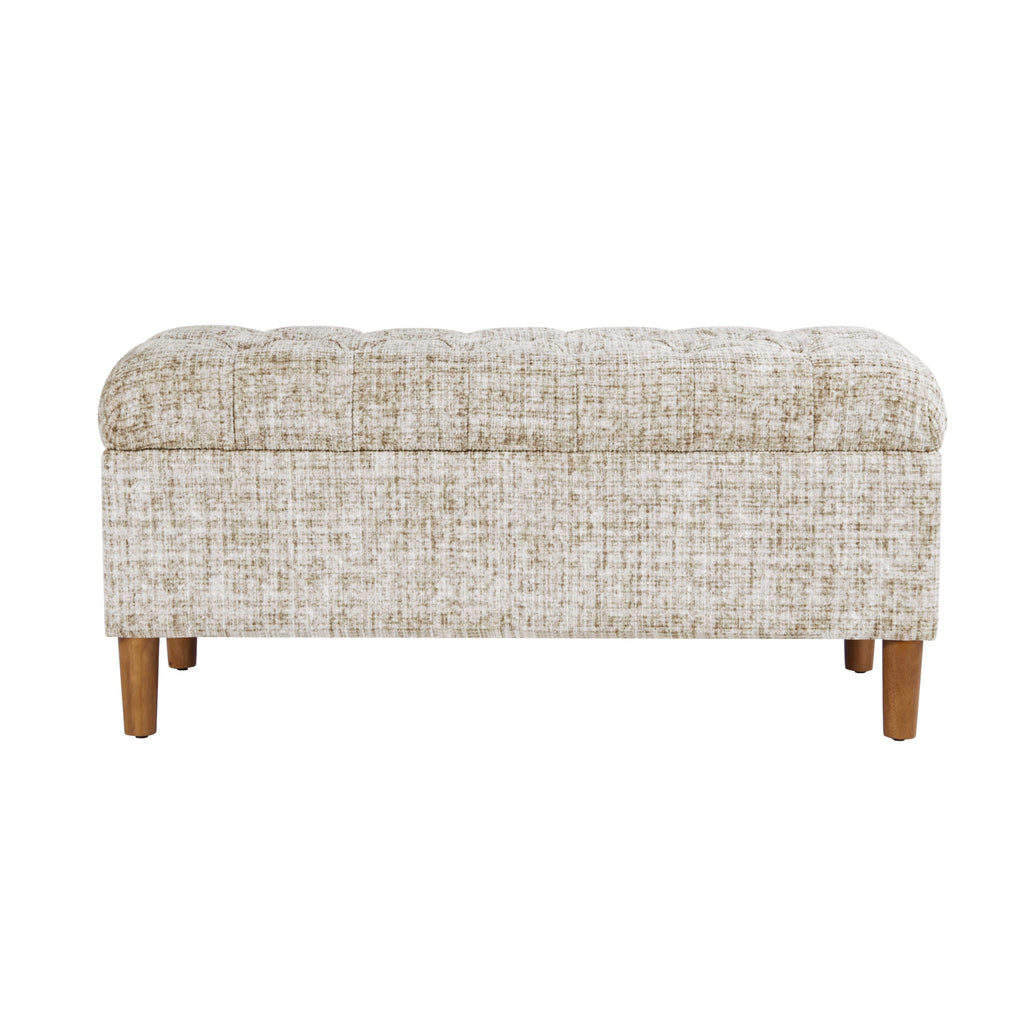 40" Button Tufted Storage Bench G726