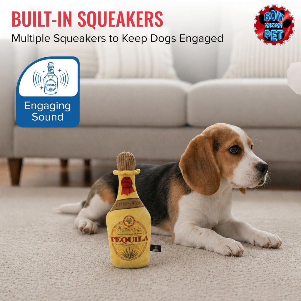 Squeaky Plush Dog & Cat Toy R6524