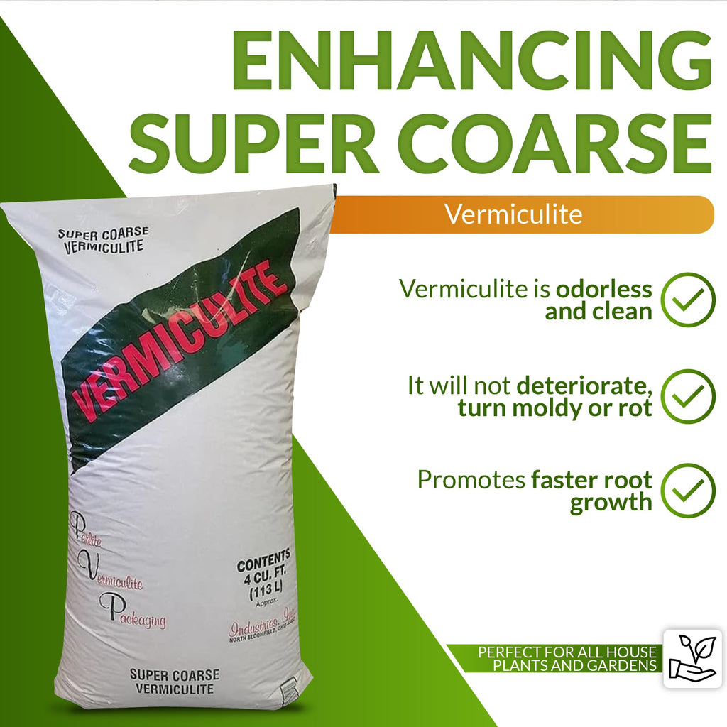 Super Coarse Vermiculite Soil Conditioner 4 Cubic Foot V749268