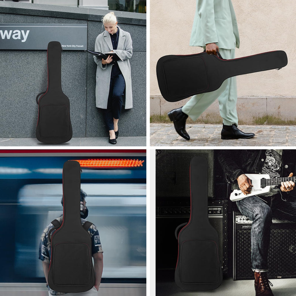 Black Padded Electric Guitar Bag Q125349