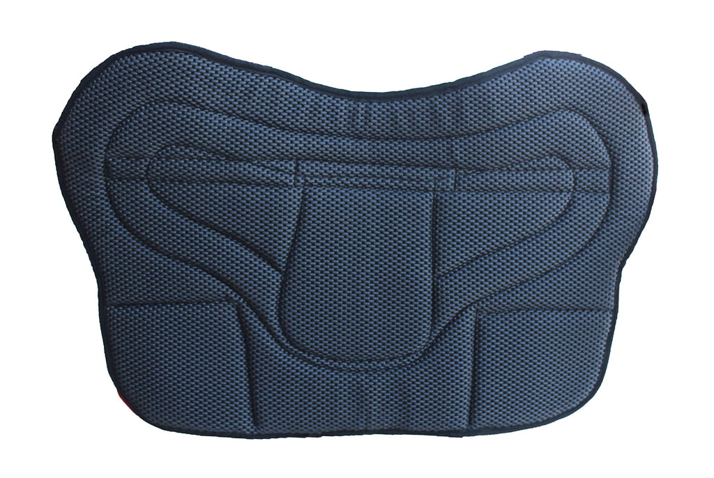 Neoprene Padded Anti-Slip Breathable Bareback Saddle Pad Black H93723