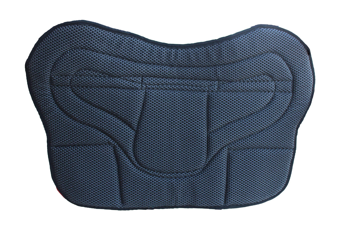 Neoprene Padded Anti-Slip Breathable Bareback Saddle Pad Black H93723