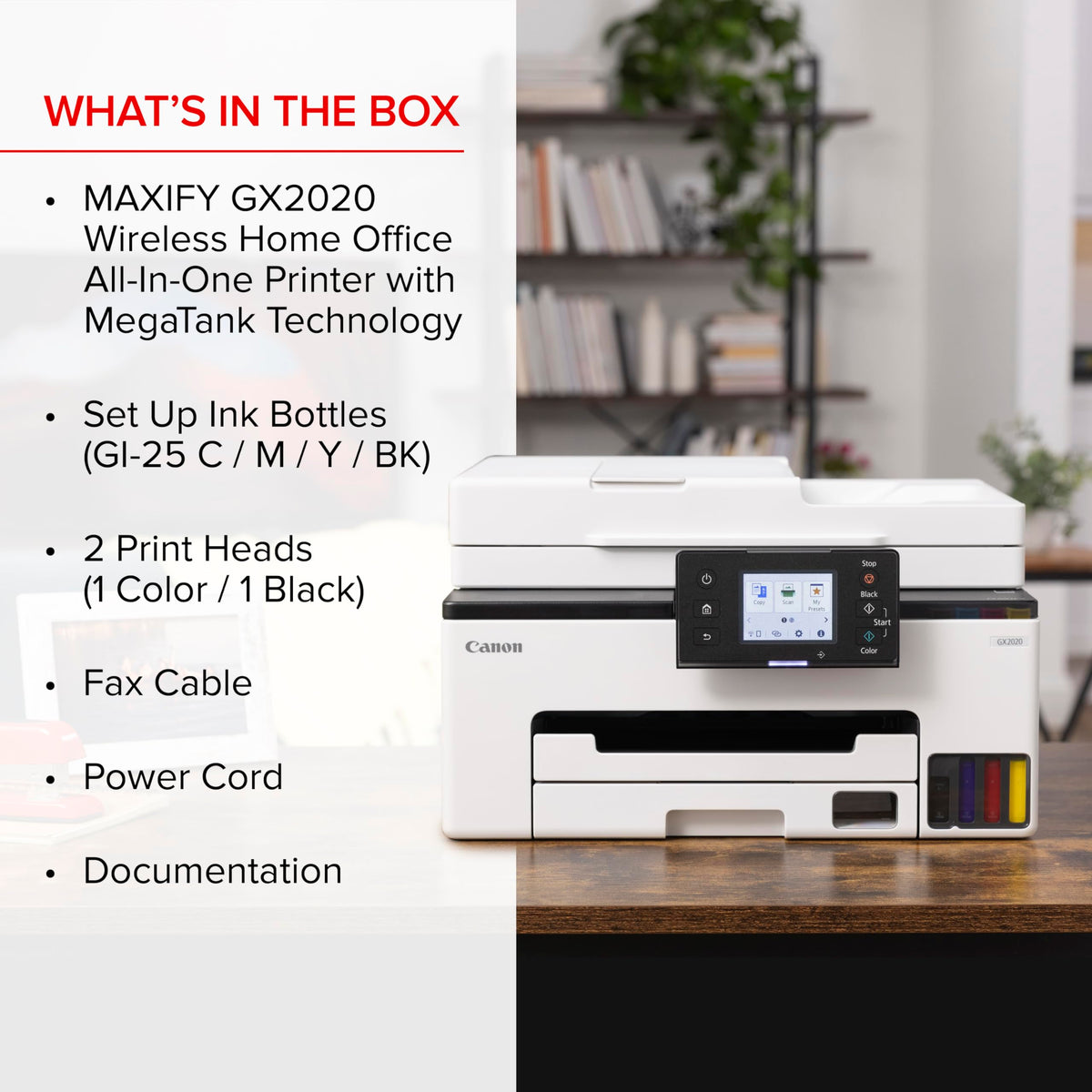 Wireless Color All-in-One Printer with Duplex Printing M3552