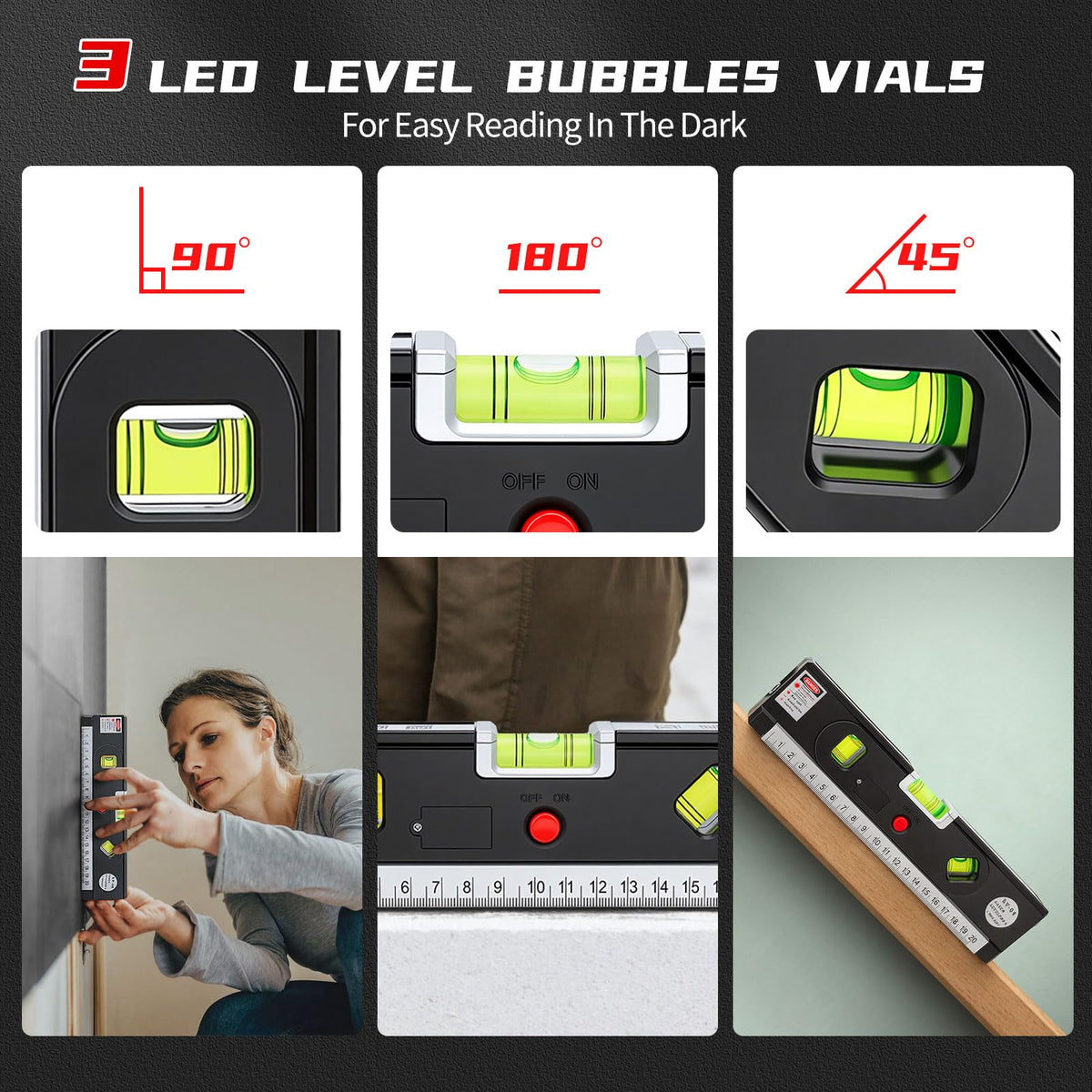 4-in-1 Laser Level with Tripod Magnetic D505
