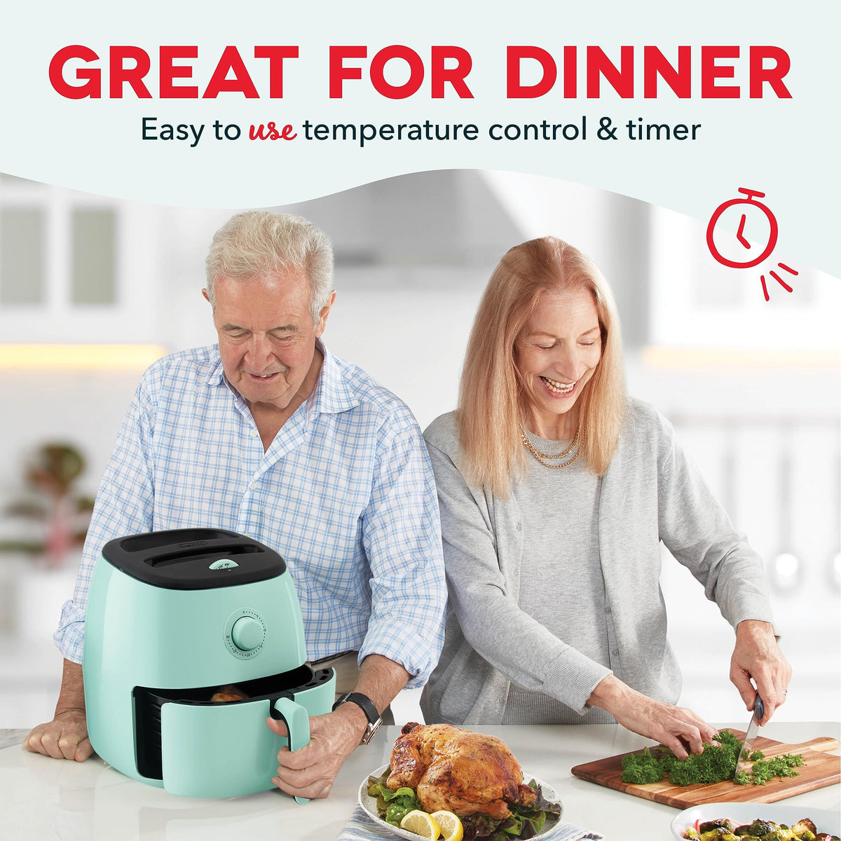Aqua 6 Quarts Nonstick Air Fryer P246026